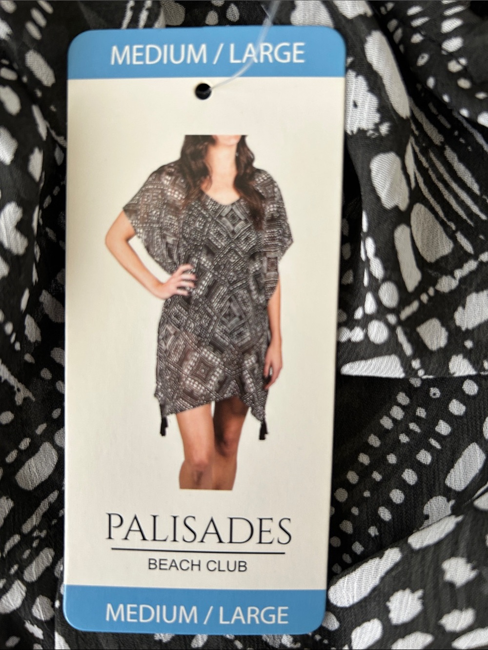 Palisades Beach club women’s cover up Kente